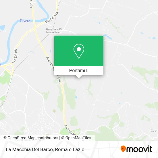 Mappa La Macchia Del Barco