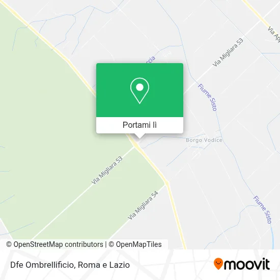 Mappa Dfe Ombrellificio