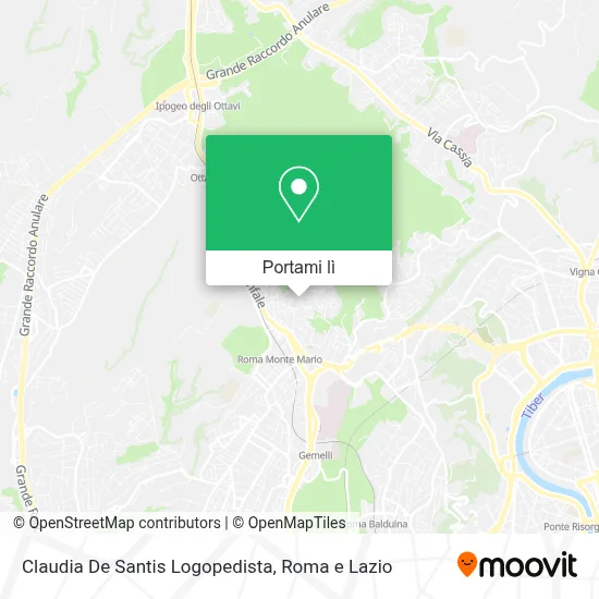 Mappa Claudia De Santis Logopedista