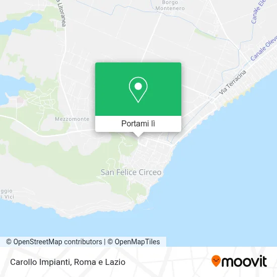 Mappa Carollo Impianti