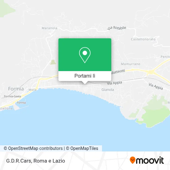 Mappa G.D.R.Cars