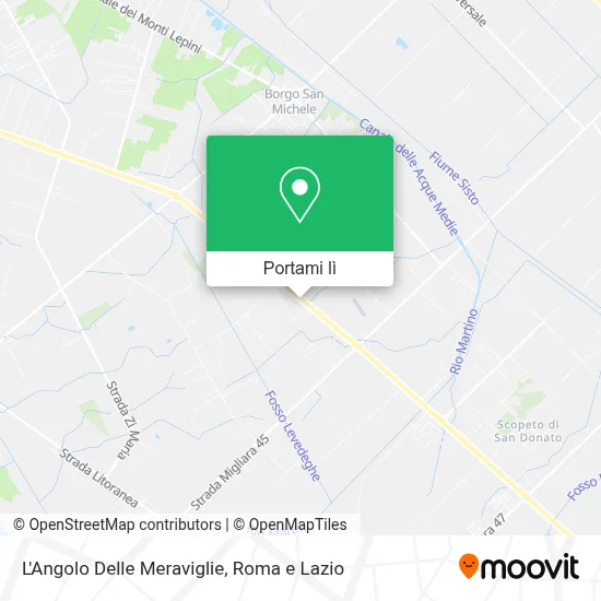 Mappa L'Angolo Delle Meraviglie