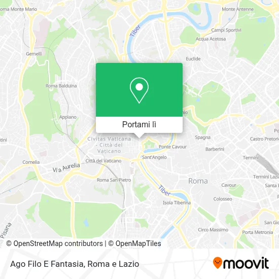 Mappa Ago Filo E Fantasia