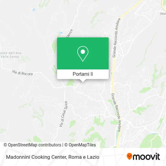 Mappa Madonnini Cooking Center