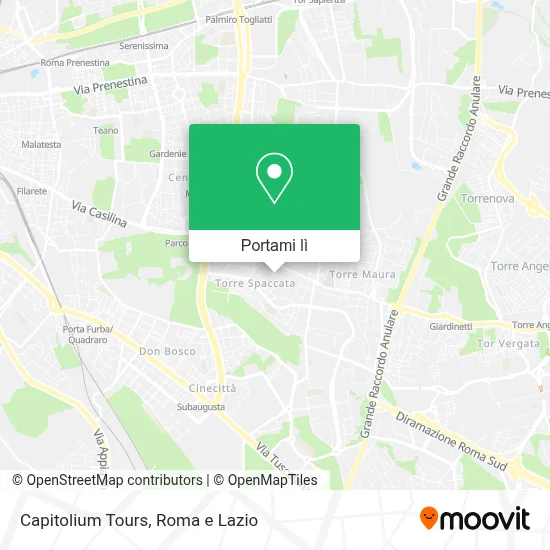 Mappa Capitolium Tours