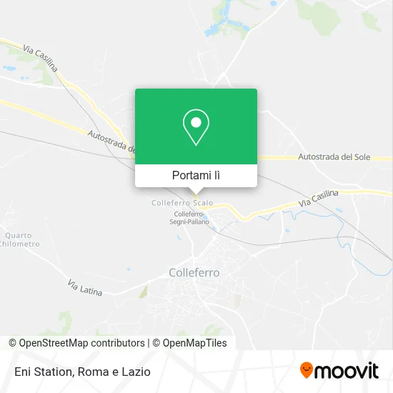 Mappa Eni Station