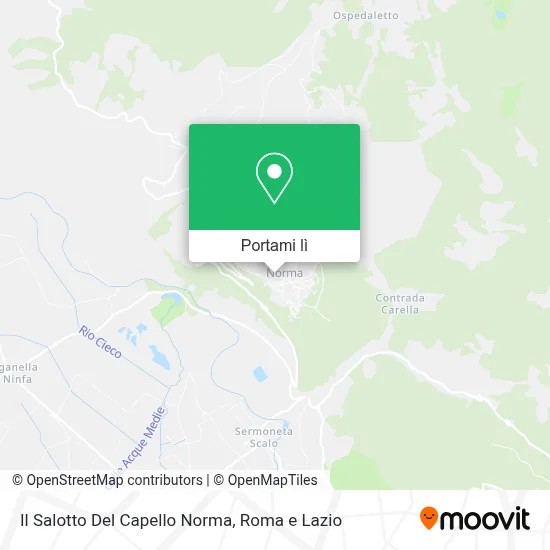Mappa Il Salotto Del Capello Norma