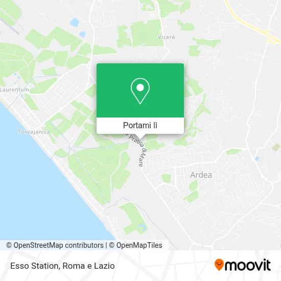 Mappa Esso Station
