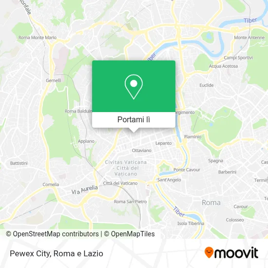 Mappa Pewex City