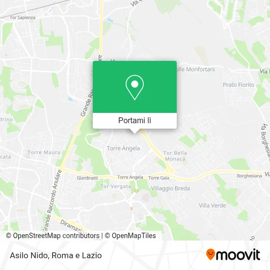 Mappa Asilo Nido
