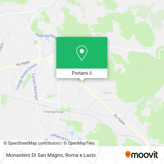 Mappa Monastero Di San Magno