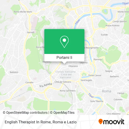 Mappa English Therapist In Rome