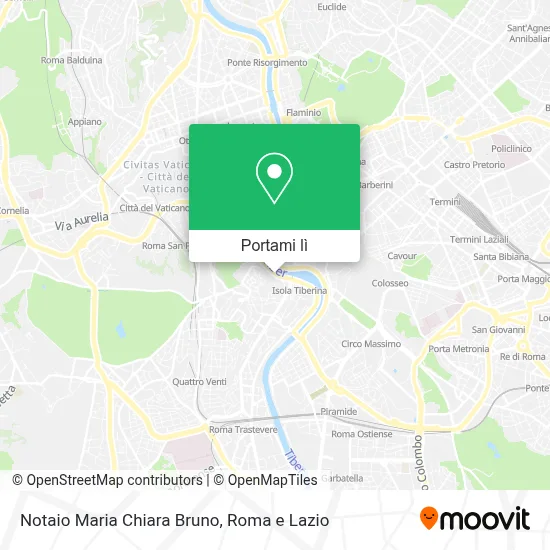 Mappa Notaio Maria Chiara Bruno