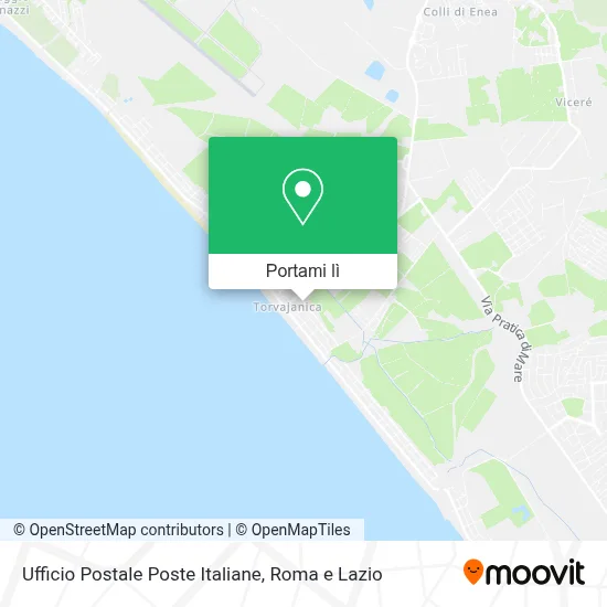Mappa Ufficio Postale Poste Italiane