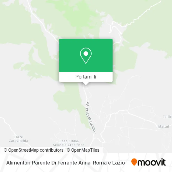 Mappa Alimentari Parente Di Ferrante Anna