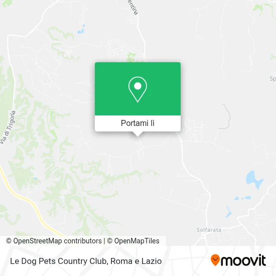 Mappa Le Dog Pets Country Club