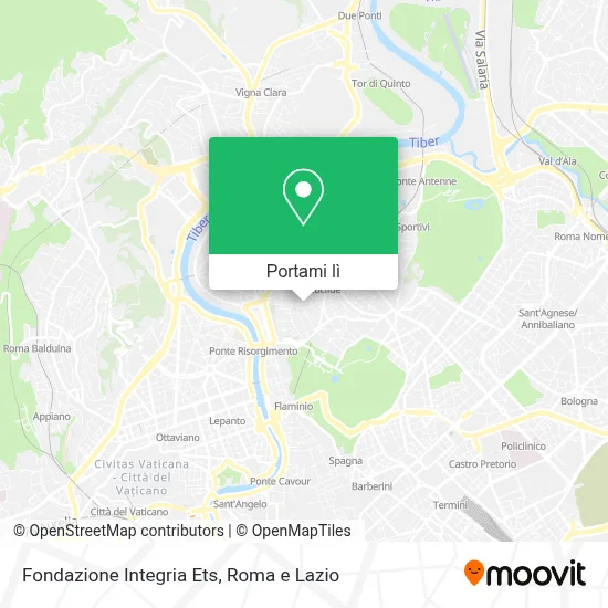 Mappa Fondazione Integria Ets
