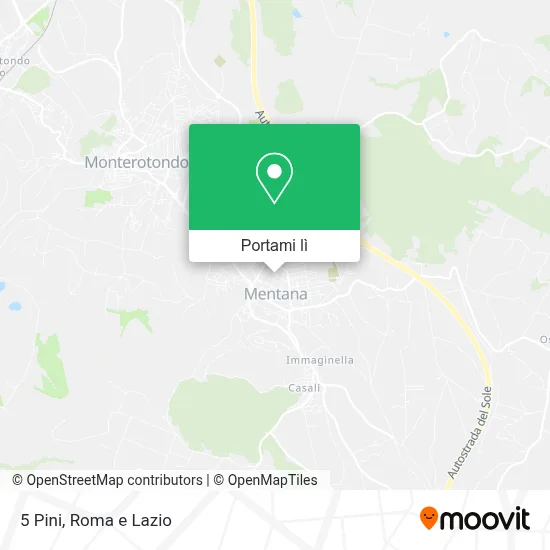 Mappa 5 Pini