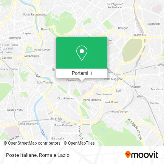 Mappa Poste Italiane