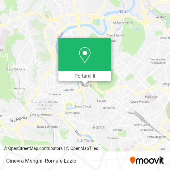 Mappa Ginevra Menghi