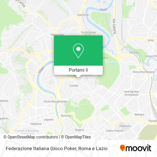 Mappa Federazione Italiana Gioco Poker