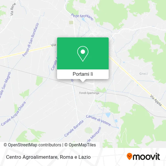 Mappa Centro Agroalimentare