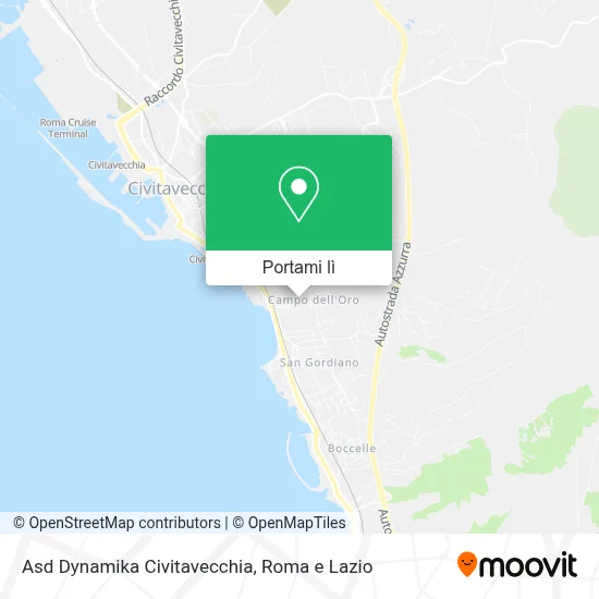 Mappa Asd Dynamika Civitavecchia