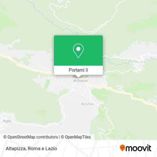 Mappa Altapizza