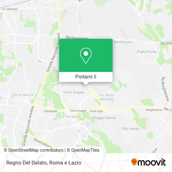 Mappa Regno Del Gelato