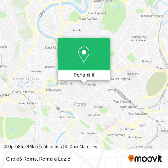 Mappa Circle6 Rome
