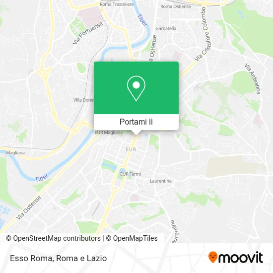 Mappa Esso Roma