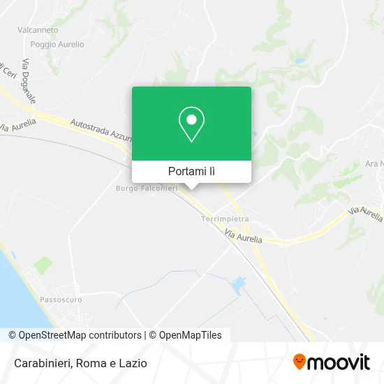 Mappa Carabinieri