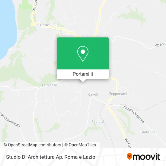 Mappa Studio Di Architettura Ap