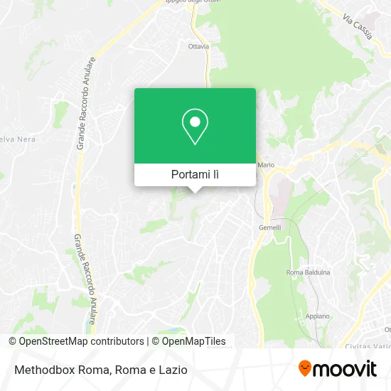 Mappa Methodbox Roma