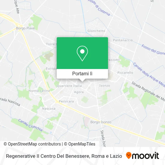 Mappa Regenerative Il Centro Del Benessere