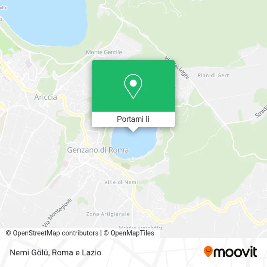 Mappa Nemi Gölü