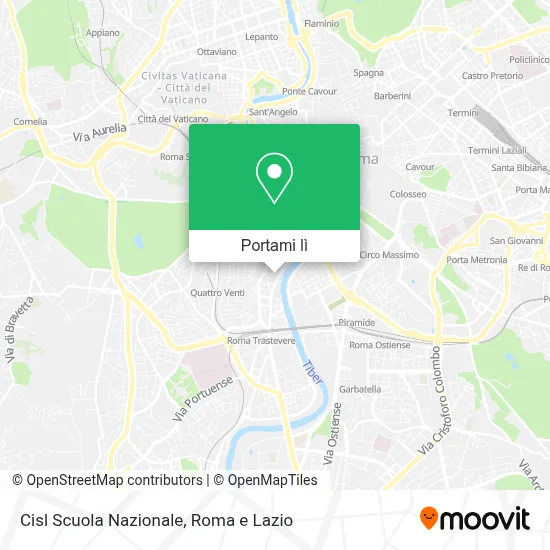 Mappa Cisl Scuola Nazionale