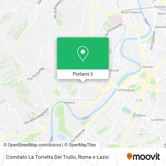 Mappa Comitato La Torretta Del Trullo