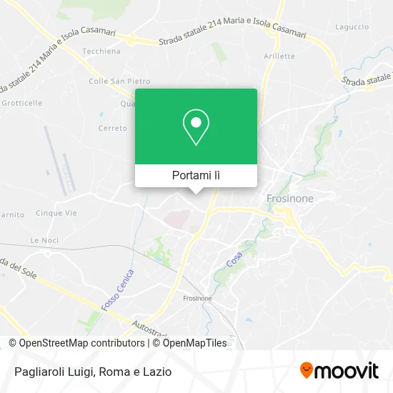 Mappa Pagliaroli Luigi