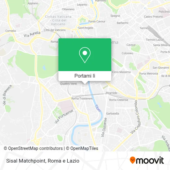 Mappa Sisal Matchpoint