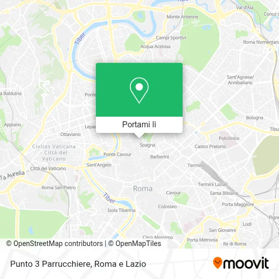 Mappa Punto 3 Parrucchiere