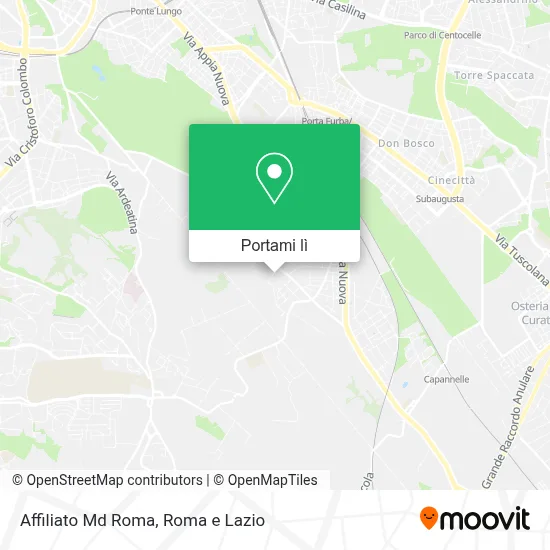 Mappa Affiliato Md Roma