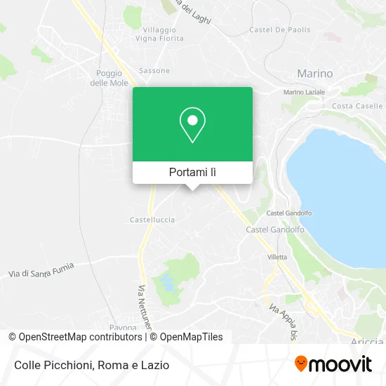 Mappa Colle Picchioni