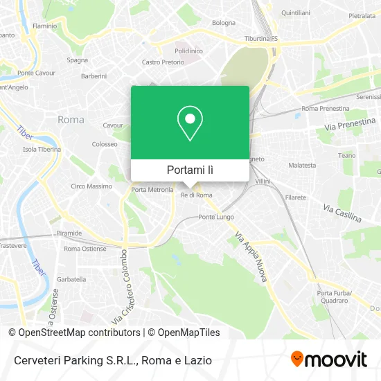 Mappa Cerveteri Parking S.R.L.