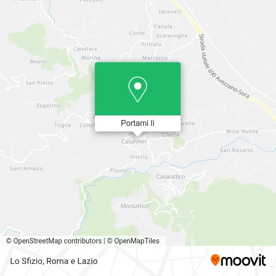 Mappa Lo Sfizio