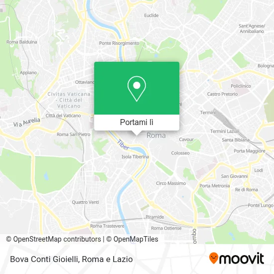 Mappa Bova Conti Gioielli