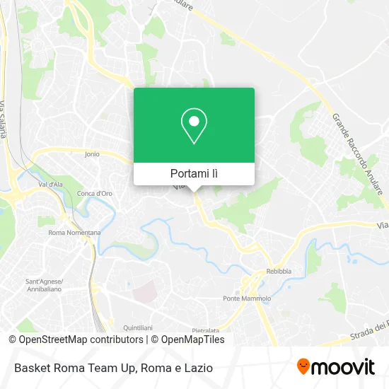 Mappa Basket Roma Team Up