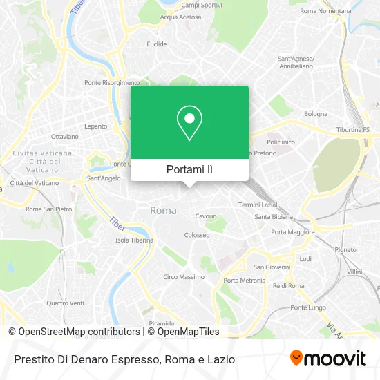 Mappa Prestito Di Denaro Espresso