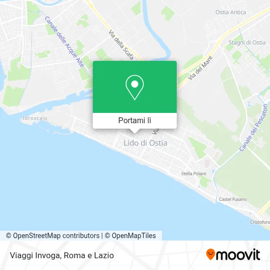 Mappa Viaggi Invoga