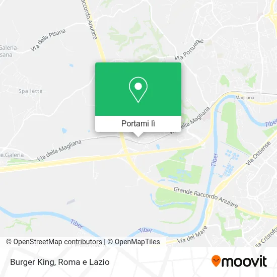 Mappa Burger King